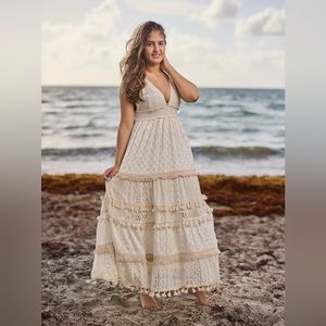 Ranee’s of Miami tassel boho dress